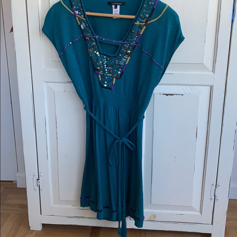 Nanette Lenore size S Beaded & Embroidered Dress